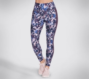 Dámské Kalhoty Skechers The GOWALK Dizzy Floral HW Legging Růžové Viacfarebný | CZ.WLG203 PMLT